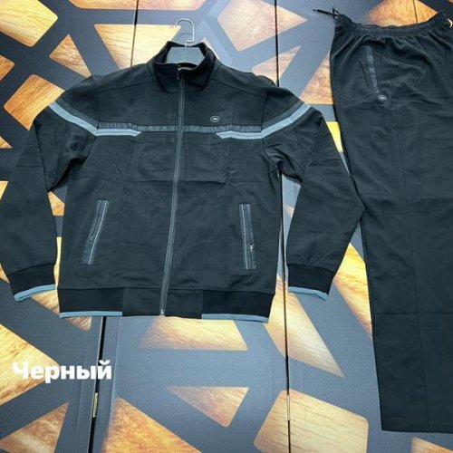 Костюм спорт Navas (L-3XL) NV1116 black (деми) Navas NV1116 black