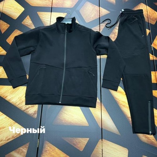 Костюм спорт Navas (L-4XL) NV1121 black (деми) Navas NV1121 black