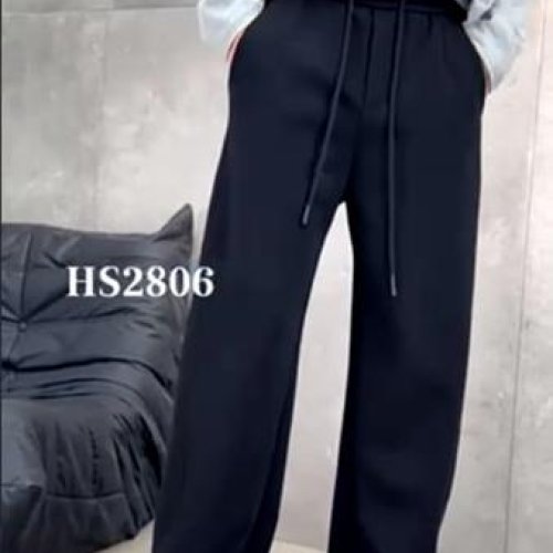 Штаны спорт F.T.H (31-36) HS22608 black (деми) F.T.H HS22608 black