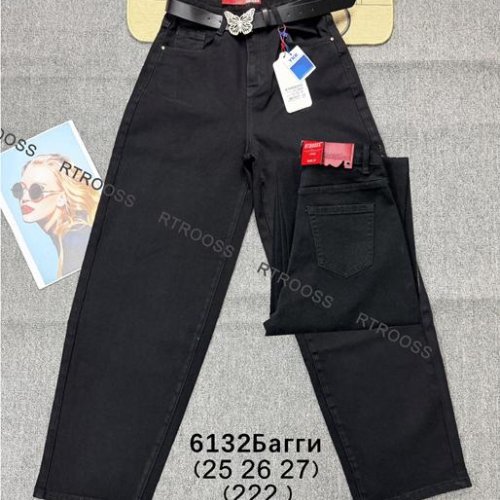 Джинсы Jeans Club (25-27) 6132 black (деми) Jeans Club 6132 black