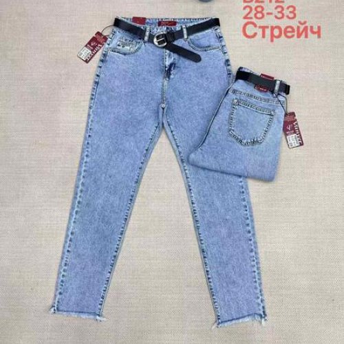 Джинсы Jeans Club (28-33) B212 l.blue (деми) Jeans Club B212 l.blue