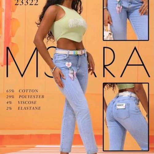 Джинсы Jeans Club (S-2XL) BF3913-6 l.blue (деми) Jeans Club BF3913-6 l.blue