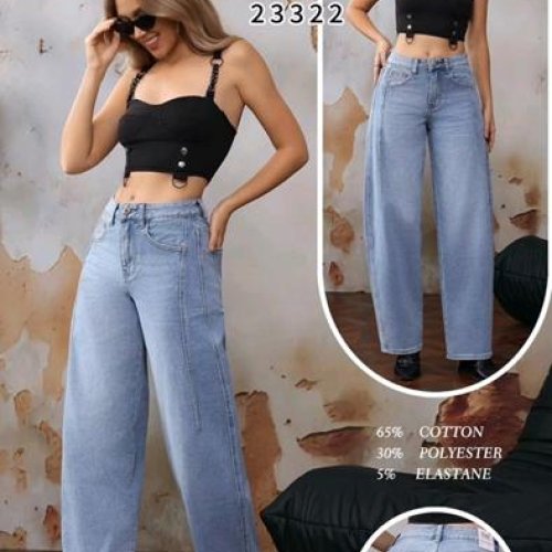 Джинсы Jeans Club (XS-XL) BG1558-5H l.blue (деми) Jeans Club BG1558-5H l.blue