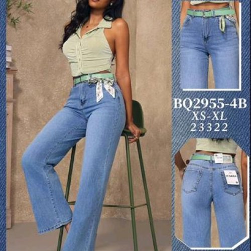 Джинсы Jeans Club (XS-XL) BQ2955-4B blue (деми) Jeans Club BQ2955-4B blue