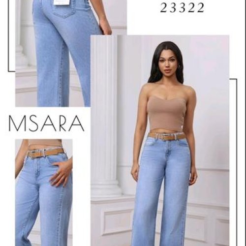 Джинсы Jeans Club (S-2XL) BQ3263-5 l.blue (деми) Jeans Club BQ3263-5 l.blue