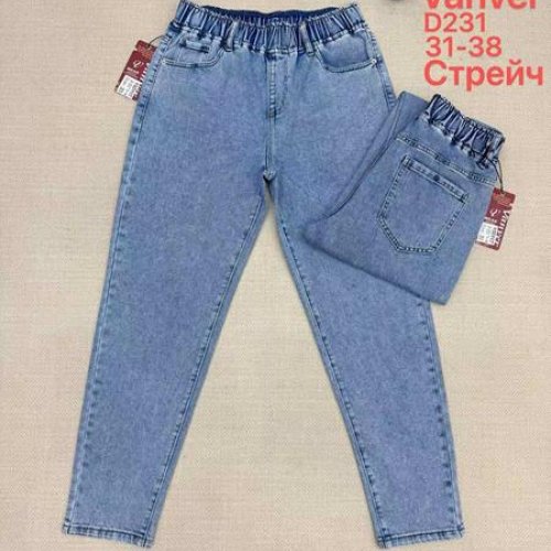 Джинсы Jeans Club (31-38) D231 l.blue (деми) Jeans Club D231 l.blue