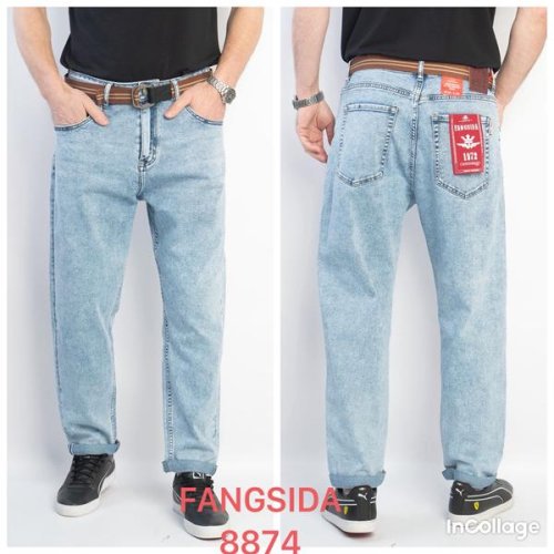 Джинсы God Baron (29-36) 8874 l.blue (деми) God Baron 8874 l.blue