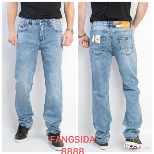 Джинсы God Baron (33-38) 8888 l.blue (деми) God Baron 8888 l.blue