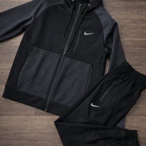 Костюм спорт Jiher (M-3XL) J125 black (деми) Jiher J125 black