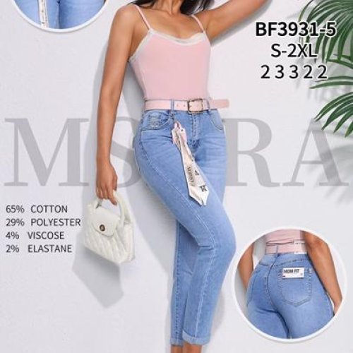 Джинсы Miss Kurry (S-2XL) BF3931-5 l.blue (деми) Miss Kurry BF3931-5 l.blue