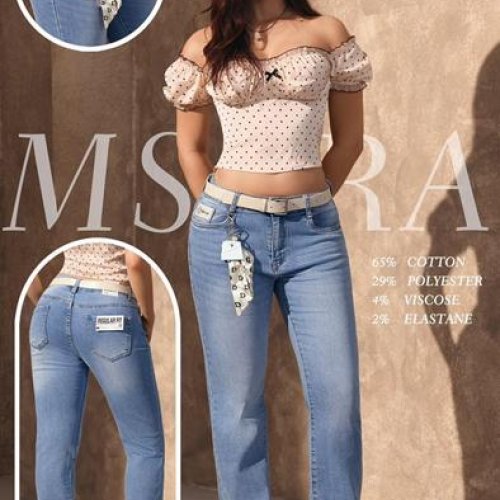 Джинсы Miss Kurry (32-38) MD7551-5 l.blue (32-38) (деми) Miss Kurry MD7551-5 l.blue (32-38)