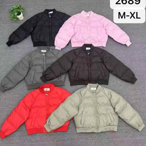 Куртка Oukali (M-XL) 2689 pink (деми) Oukali 2689 pink