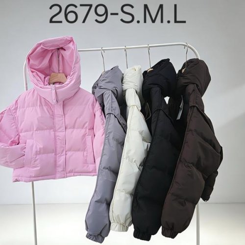 Куртка Oukali (S-L) 2679 brown (деми) Oukali 2679 brown