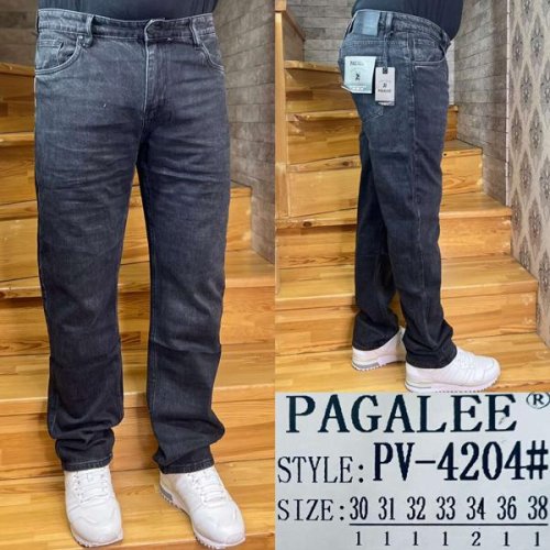 Джинсы Pagalee (30-38) PV4204 d.grey (деми) Pagalee PV4204 d.grey