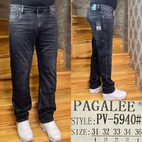 Джинсы Pagalee (31-36) PV5940 d.grey (деми) Pagalee PV5940 d.grey