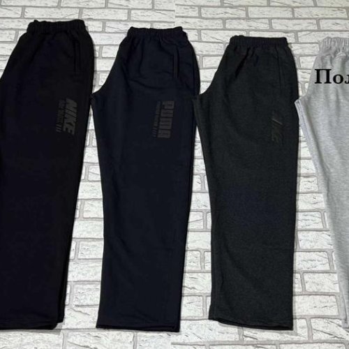 Штаны спорт Shon (50-58) S2480 grey (деми) Shon S2480 grey