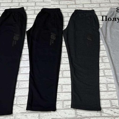 Штаны спорт Shon (50-58) S2482 navy (деми) Shon S2482 navy