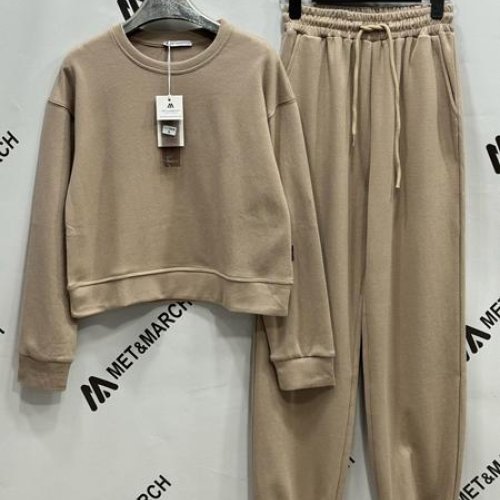 Костюм спорт Met&March (S-L) 1196 beige (деми) Met&March 1196 beige