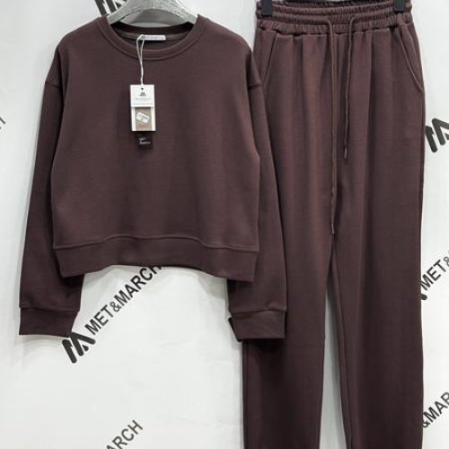 Костюм спорт Met&March (S-L) 1196 brown (деми) Met&March 1196 brown