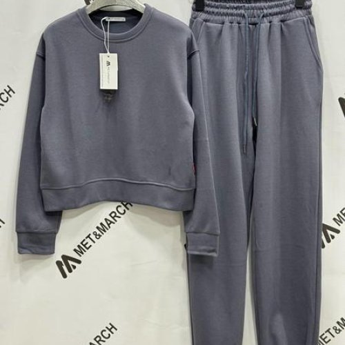 Костюм спорт Met&March (S-L) 1196 grey (деми) Met&March 1196 grey
