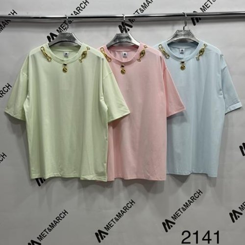 Футболка Met&March (one size) 2141 l.blue (лето) Met&March 2141 l.blue