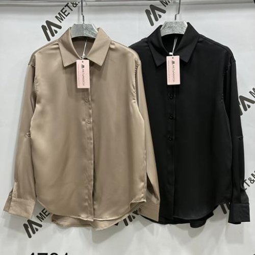 Рубашка Met&March (S-L) 4701 d.beige (деми) Met&March 4701 d.beige