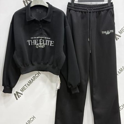 Костюм спорт Met&March (S-L) 66036 black (деми) Met&March 66036 black