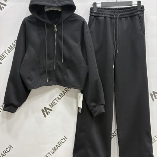 Костюм спорт Met&March (S-L) 66076 black (деми) Met&March 66076 black