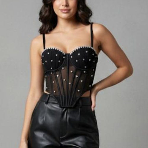 Корсет Met&March (34-38) 8586 black (деми) Met&March 8586 black