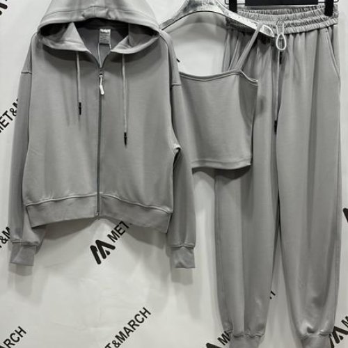 Костюм спорт Met&March (S-L) 3035 grey (деми) Met&March 3035 grey