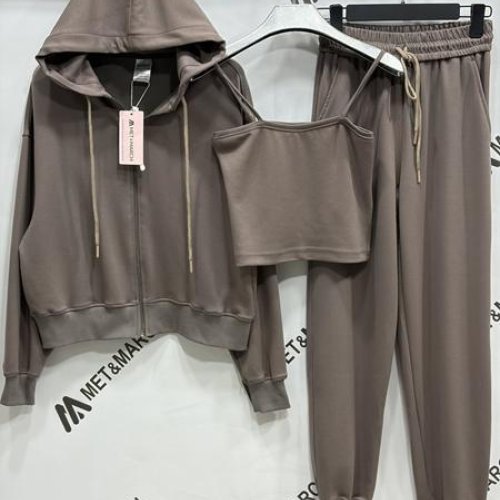 Костюм спорт Met&March (S-L) 3035 l.brown (деми) Met&March 3035 l.brown