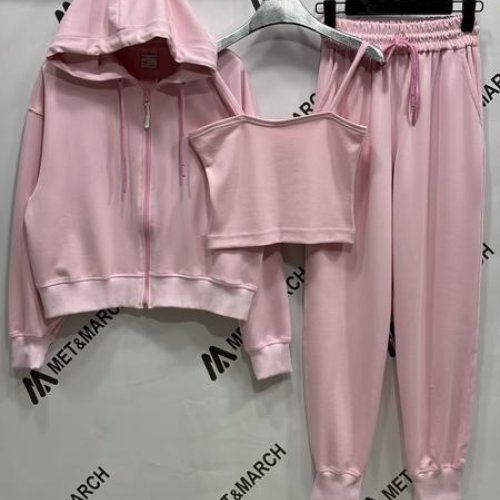 Костюм спорт Met&March (S-L) 3035 pink (деми) Met&March 3035 pink