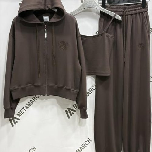 Костюм спорт Met&March (S-L) 3036 brown (деми) Met&March 3036 brown