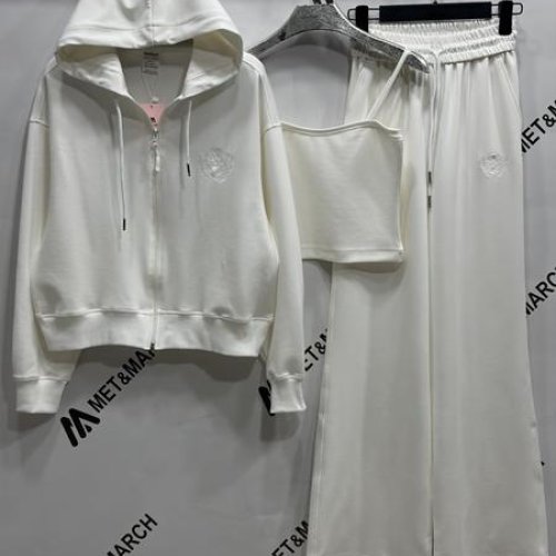 Костюм спорт Met&March (S-L) 3036 white (деми) Met&March 3036 white