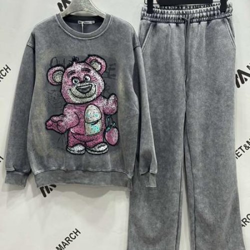 Костюм спорт Met&March (S-L) 3731 grey (деми) Met&March 3731 grey