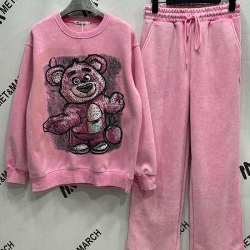 Костюм спорт Met&March (S-L) 3731 pink (деми) Met&March 3731 pink