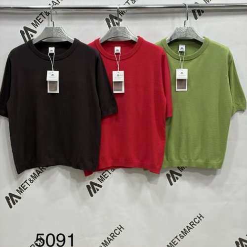 Футболка Met&March (one size) 5091 red (лето) Met&March 5091 red