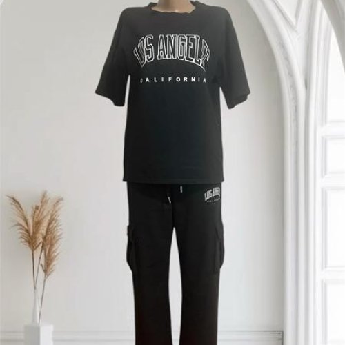 Костюм Katty (M-XL) 104-2 black (лето) Katty 104-2 black