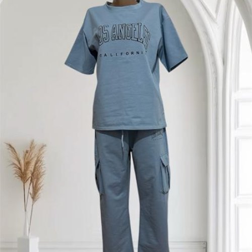 Костюм Katty (M-XL) 104-2 l.blue (лето) Katty 104-2 l.blue