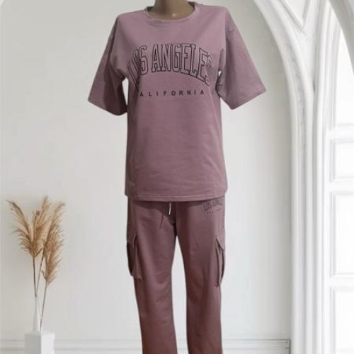 Костюм Katty (M-XL) 104-2 powder (лето) Katty 104-2 powder