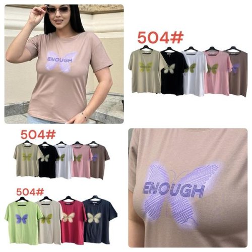 Футболка Katty (48-52) 504 mix (лето) Katty 504 mix