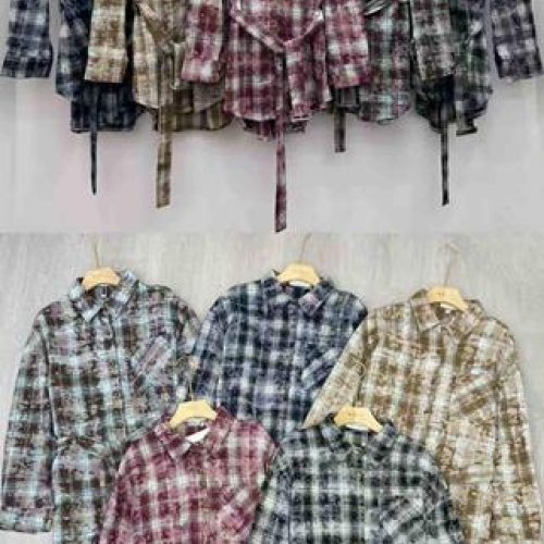 Рубашка Шаолинь (50-52) 6180 mix (деми) Шаолинь 6180 mix