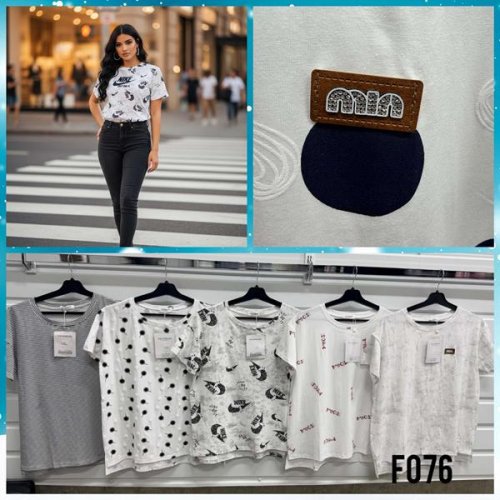 Футболка Шаолинь (one size) F076-1 mix (лето) Шаолинь F076-1 mix