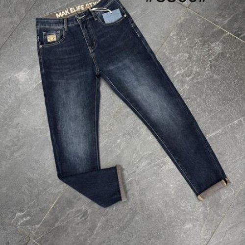 Джинсы F.T.H (29-38) 8860 navy (деми) F.T.H 8860 navy