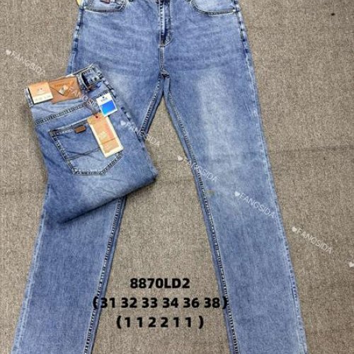Джинсы Fangsida (31-38) 8870 l.blue (деми) Fangsida 8870 l.blue