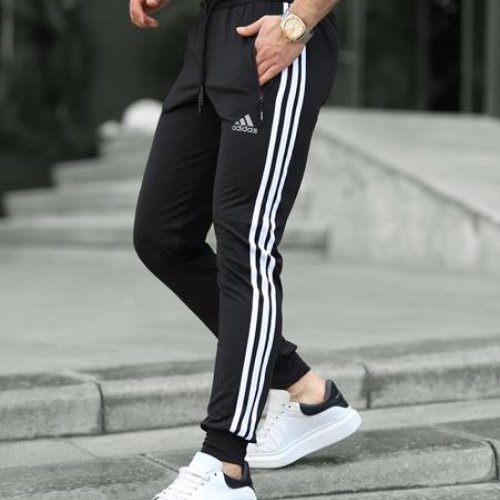 Штаны спорт Hous Of Timur (S-2XL) HT163 black (деми) Hous Of Timur HT163 black