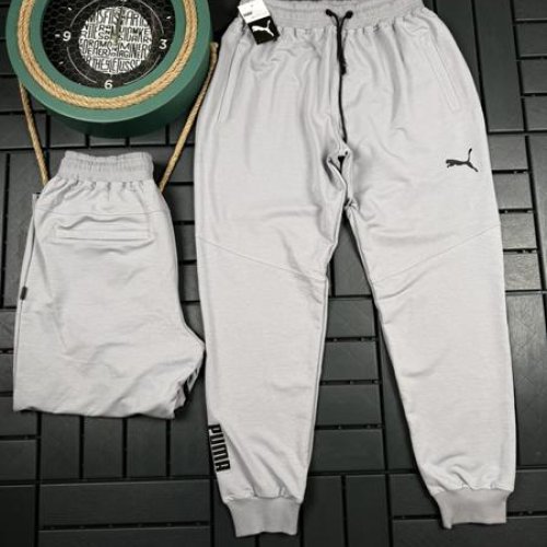 Штаны спорт Hous Of Timur (2XL-6XL) HT258 l.grey (деми) Hous Of Timur HT258 l.grey