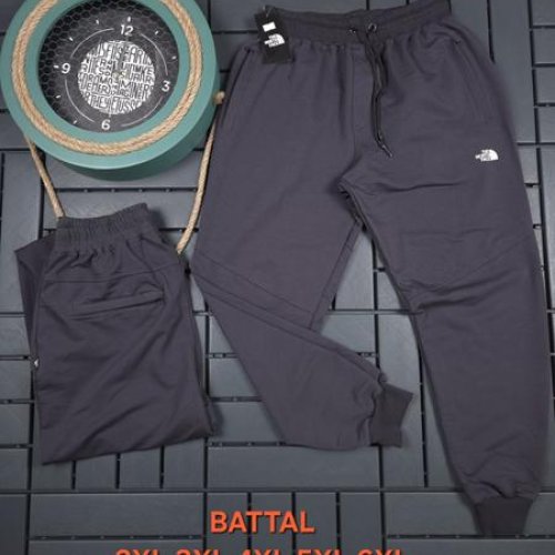 Штаны спорт Hous Of Timur (2XL-6XL) HT271 d.grey (деми) Hous Of Timur HT271 d.grey