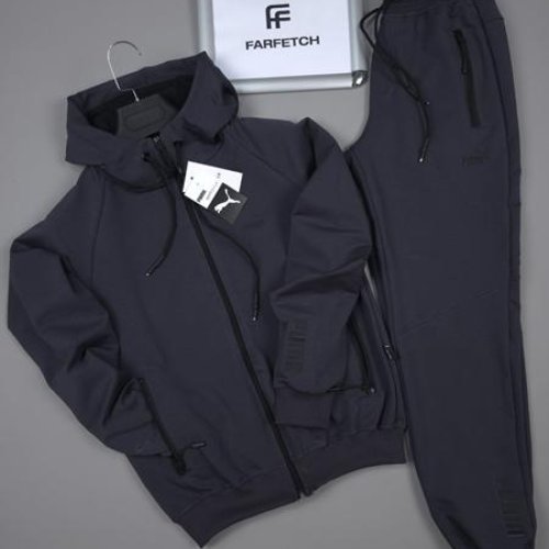 Костюм спорт Hous Of Timur (2XL-6XL) HT242 d.grey (деми) Hous Of Timur HT242 d.grey