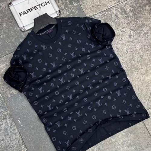 Футболка Hous Of Timur (S-2XL) HT381 navy (лето) Hous Of Timur HT381 navy